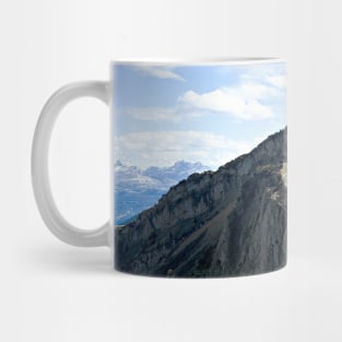 Panorama Swiss Alps II / Swiss Artwork Photography Mug